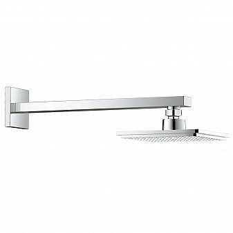 Верхний душ Grohe Euphoria Cube 150 26073000 с душевым кронштейном 286 мм