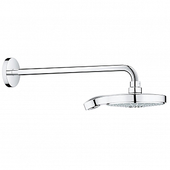 Верхний душ Grohe Power&Soul Cosmopolitan 190 26172000 с душевым кронштейном 422 мм