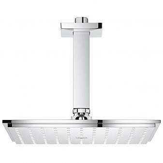 Верхний душ Grohe Rainshower Allure 230 26055000 с потолочным душевым кронштейном 154 мм