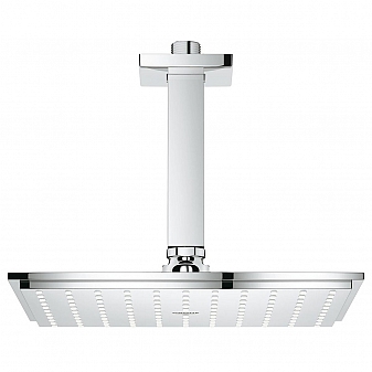Верхний душ Grohe Rainshower Allure 230 26065000 с потолочным душевым кронштейном 154 мм