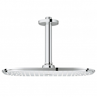 Верхний душ Grohe Rainshower Cosmopolitan Metal 300 26059000 с потолочным душевым кронштейном 142 мм
