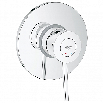 Смеситель для душа Grohe BauClassic 29048000 внешняя и встраиваемая части
