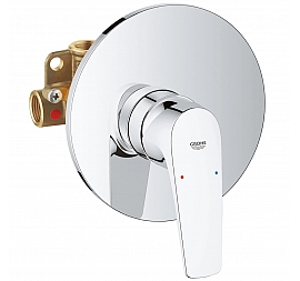 Смеситель для душа Grohe BauFlow 29112000 внешняя и встраиваемая части
