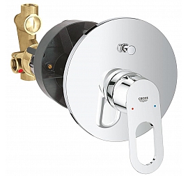 Смеситель для ванны Grohe BauLoop 29081000 внешняя и встраиваемая части