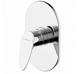 Смеситель для душа Bravat Drop PB84898CP-RUS внешняя часть