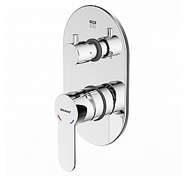 Смеситель для ванны Bravat New Moon P69191C-2-RUS внешняя часть