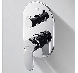 Смеситель для ванны Bravat New Moon P69191C-RUS внешняя часть