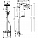 Душевой гарнитур Hansgrohe Crometta S 240 1jet Showerpipe 27267000