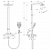 Душевой гарнитур Hansgrohe Raindance Select E 300 2jet Showerpipe 27128000
