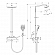 Душевой гарнитур Hansgrohe Raindance Select E 300 2jet Showerpipe 27128400