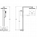 Душевой гарнитур Jacob Delafon Strayt E98321-CP