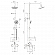 Душевой гарнитур Lemark Linara LM0462C