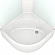 Душевая кабина Domani-Spa Delight 110 High DS01D110HWM10 100x100 см
