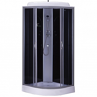 Душевая кабина Loranto CS-6611 G 100x100 см тонированное стекло