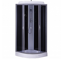 Душевая кабина Loranto CS-6691 G 90x90 см тонированное стекло