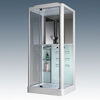 Душевая кабина Loranto CS 126 L 100х90 см прозрачное стекло