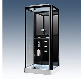 Душевая кабина Loranto CS 126-3A L 100х90 см тонированное стекло