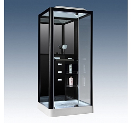 Душевая кабина Loranto CS 126-3A R 100х90 см тонированное стекло