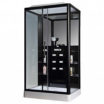 Душевая кабина Loranto CS 127-3A L 120х90 см тонированное стекло