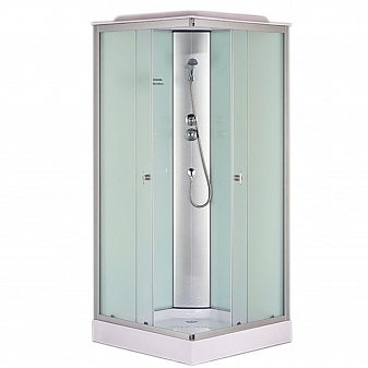 Душевая кабина Loranto CS-6491F 90х90 см матовое стекло