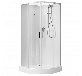 Душевая кабина Aquanet Passion Evo R 80 White 281961 80х80 см