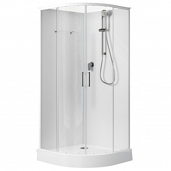 Душевая кабина Aquanet Passion Evo R 80 White 281961 80х80 см