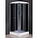 Душевая кабина Loranto CS-6411G 100х100 см прозрачноеованное стекло
