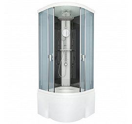 Душевая кабина Triton Вирго 3 90x90 см лен/графит