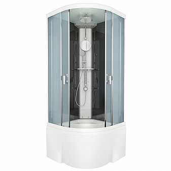 Душевая кабина Triton Вирго 3 90x90 см лен/графит