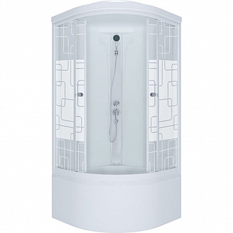 Душевая кабина Triton Квадраты Б3 90x90 см ДН4 прозрачное стекло