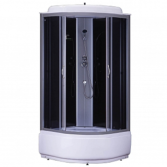 Душевая кабина Loranto CS-6610 G 100x100 см тонированное стекло