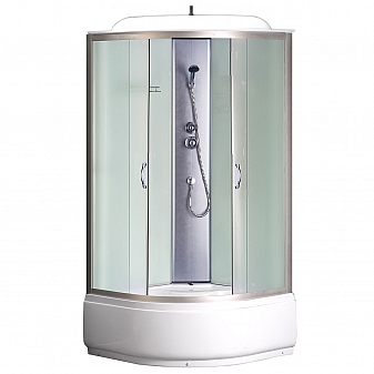 Душевая кабина Loranto CS-6680 F 80x80 см матовое стекло