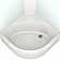 Душевая кабина Domani-Spa Delight 88 High DS01D88HWM00 80x80 см