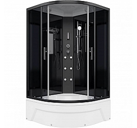 Душевая кабина Erlit Comfort ER5720TB4 120x120 см тонированное стекло