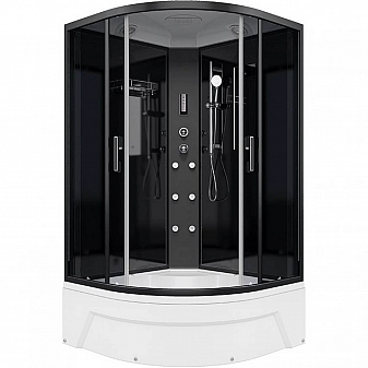 Душевая кабина Erlit Comfort ER5720TB4 120x120 см тонированное стекло