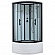 Душевая кабина Timo Standart T-6690 Black 90x90 см тонированное стекло