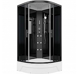 Душевая кабина Erlit Comfort ER571026-C24-RUS 100x100 см тонированное стекло