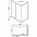 Душевой уголок Loranto CS-8021S 120х80 см прозрачное стекло