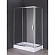 Душевой уголок Loranto CS-8021S 120х80 см прозрачное стекло