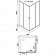 Душевой уголок Loranto CS-8024S 90х90 см прозрачное стекло