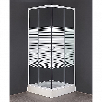 Душевой уголок Loranto CS-8024S 90х90 см прозрачное стекло