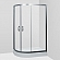 Душевой уголок AM.PM Bliss L W53E-302R120MT 120x80 см прозрачное стекло
