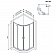Душевой уголок AM.PM X-Joy W88E-205-090MT 90x90 см прозрачное стекло