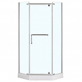 Душевой уголок Loranto CS-816S B 100x100 см прозрачное стекло