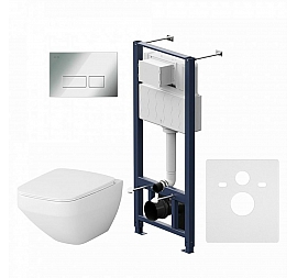 Инсталляция AM.PM с подвесным унитазом Inspire V2.0 FlashClean IS47051.50A1700