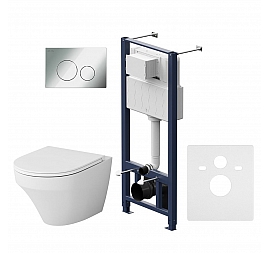 Инсталляция AM.PM с подвесным унитазом Inspire FlashClean IS49051.501700