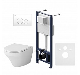 Инсталляция AM.PM с подвесным унитазом Inspire FlashClean IS49001.501700