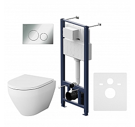 Инсталляция AM.PM с подвесным унитазом Spirit FlashClean IS49051.701700