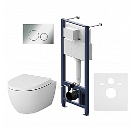 Инсталляция AM.PM с подвесным унитазом Awe IS49051.111738