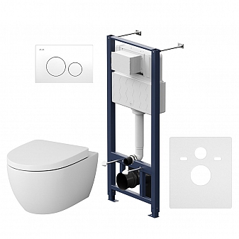 Инсталляция AM.PM с подвесным унитазом Awe IS49001.111738